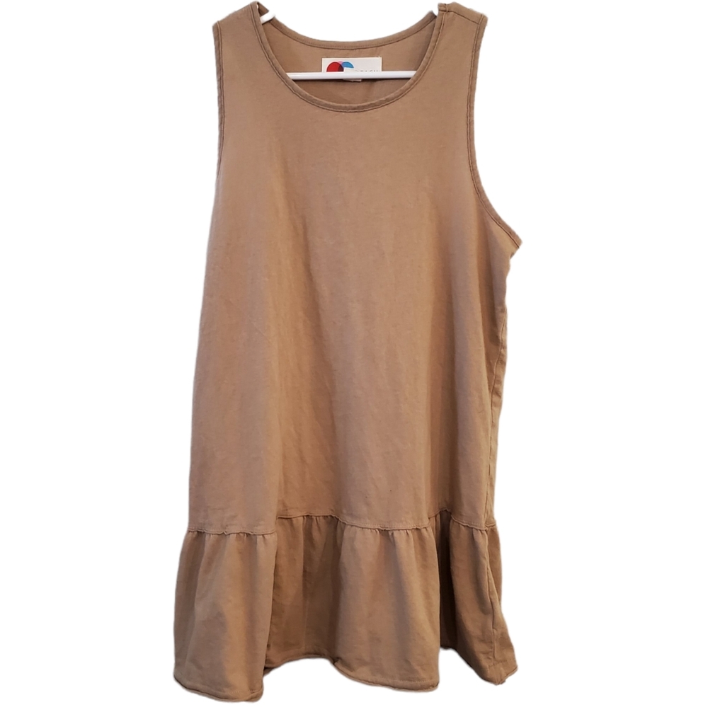 FP BEACH BY FREE PEOPLE  Ruffle Hem Dress Small